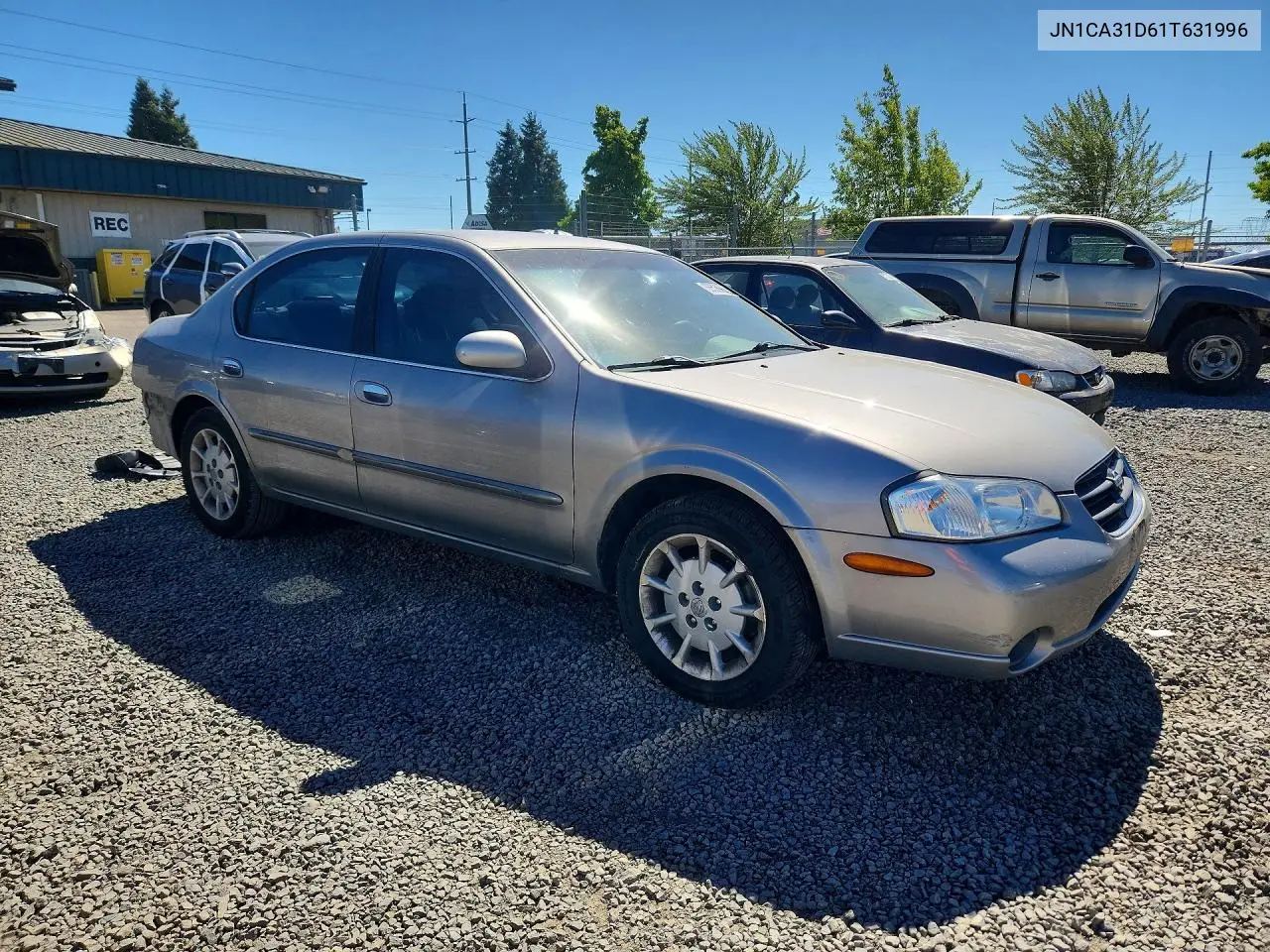 2001 Nissan Maxima Gxe VIN: JN1CA31D61T631996 Lot: 56526206