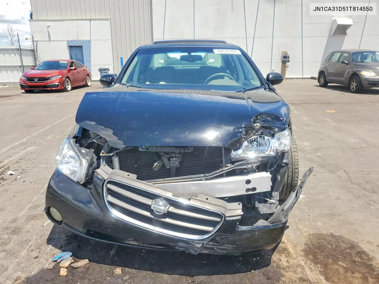 2001 Nissan Maxima Gxe VIN: JN1CA31D51T814550 Lot: 60076406