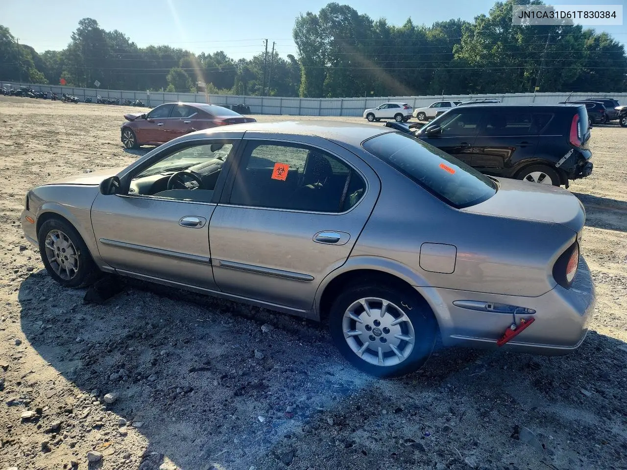 2001 Nissan Maxima Gxe VIN: JN1CA31D61T830384 Lot: 61481826