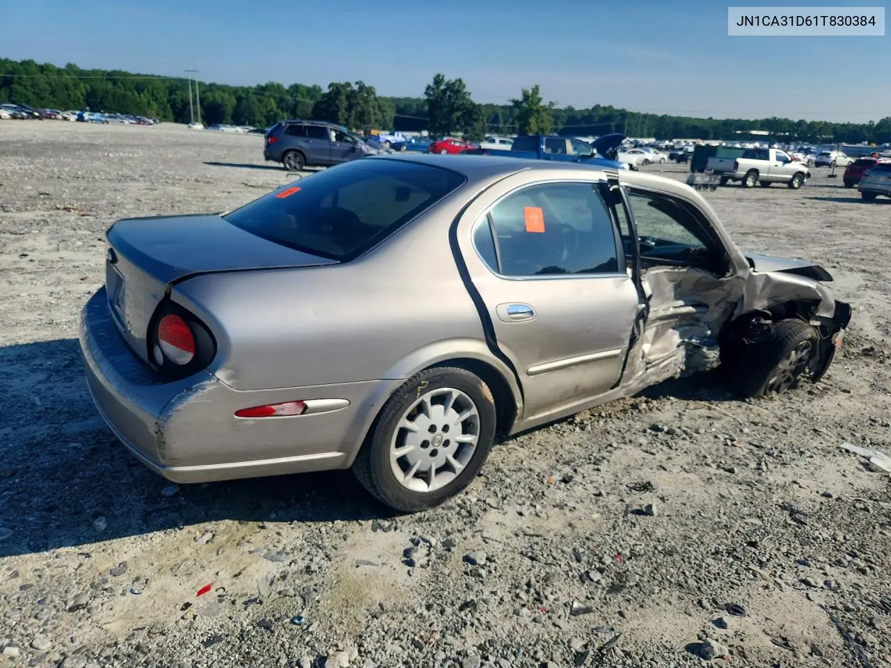 2001 Nissan Maxima Gxe VIN: JN1CA31D61T830384 Lot: 61481826