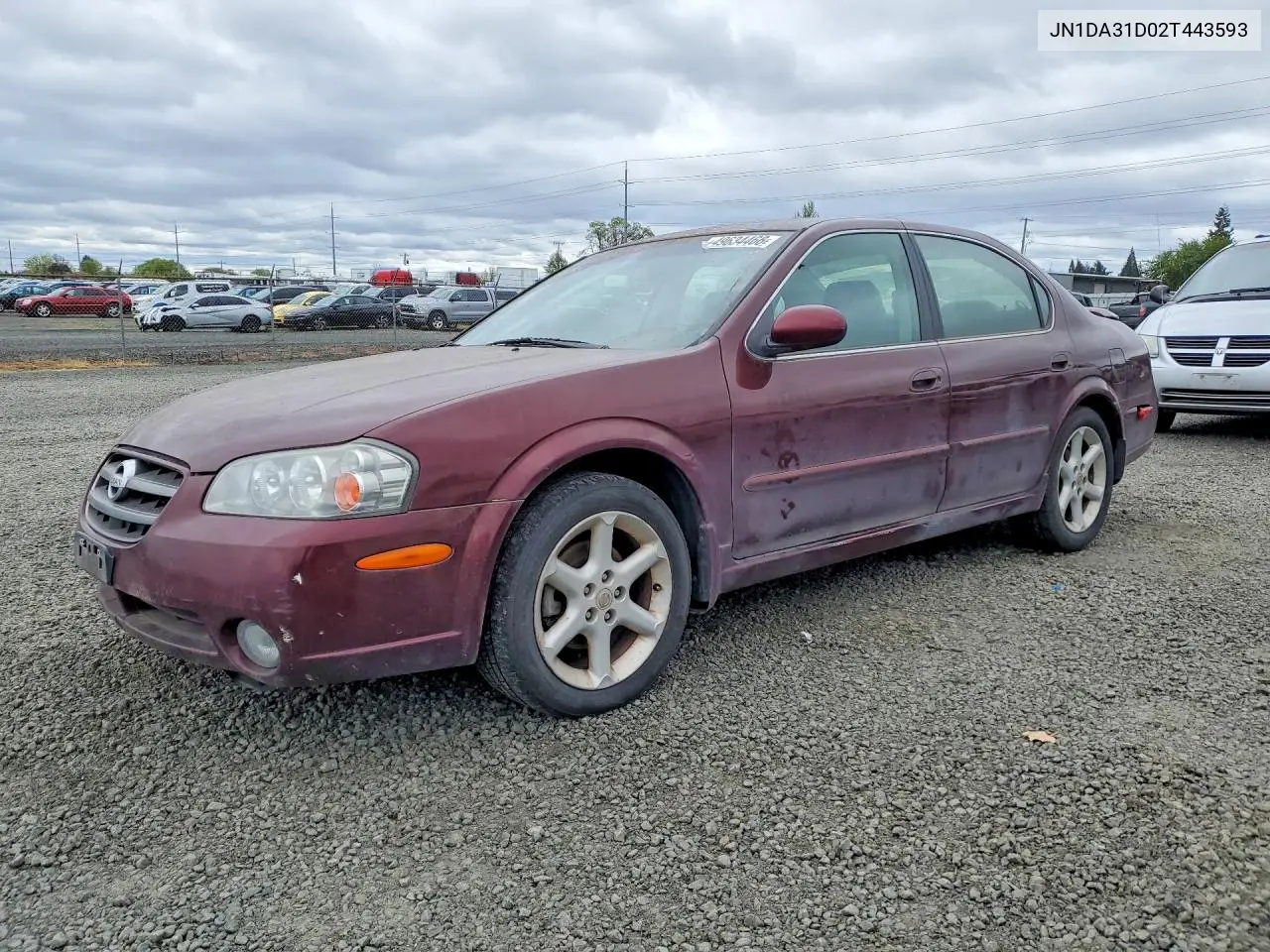 2002 Nissan Maxima Gxe
