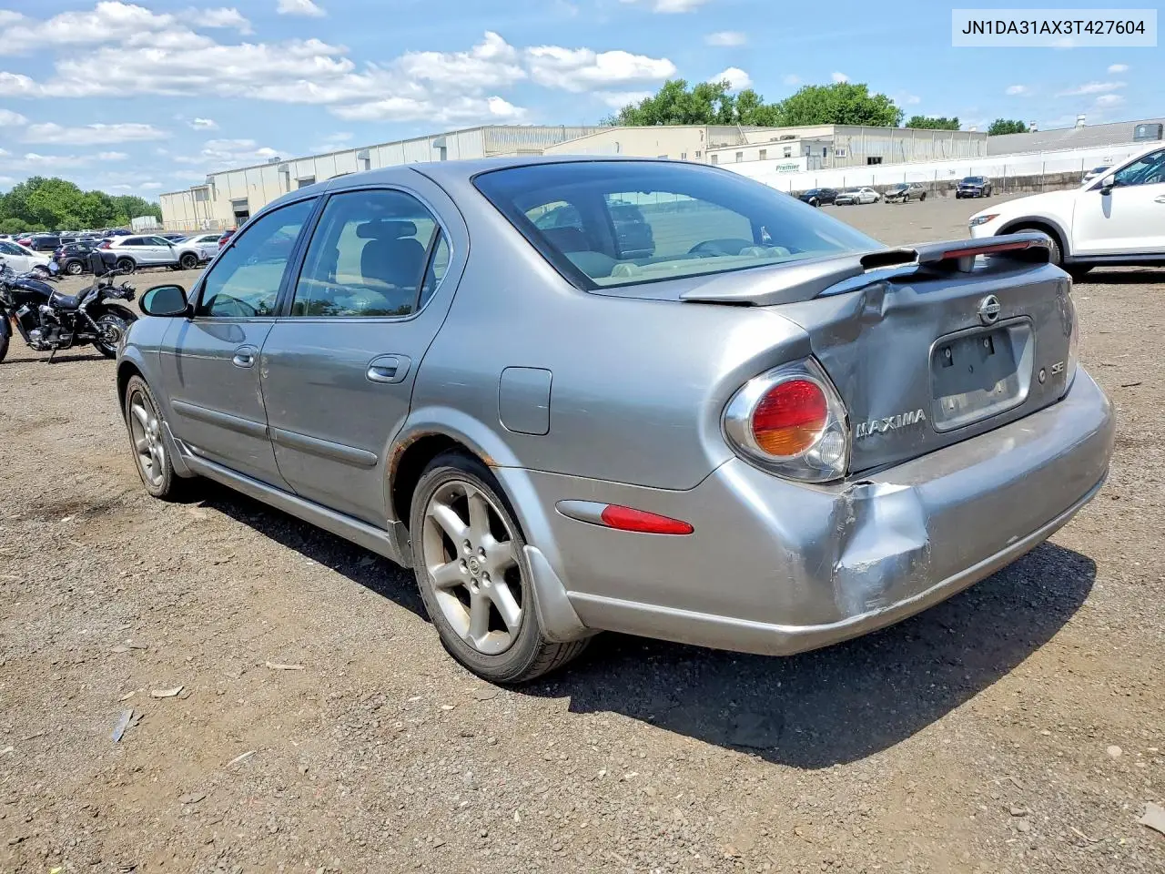 2003 Nissan Maxima Gle/Se VIN: JN1DA31AX3T427604 Lot: 60897136