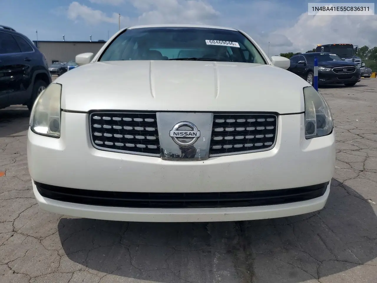 2005 Nissan Maxima Se/Sl VIN: 1N4BA41E55C836311 Lot: 60469046