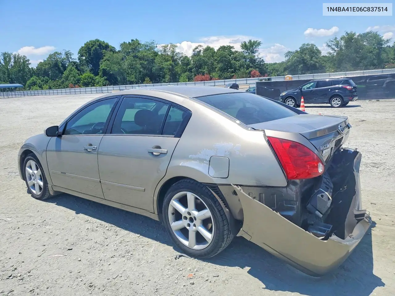 2006 Nissan Maxima 3.5 Se VIN: 1N4BA41E06C837514 Lot: 61179106