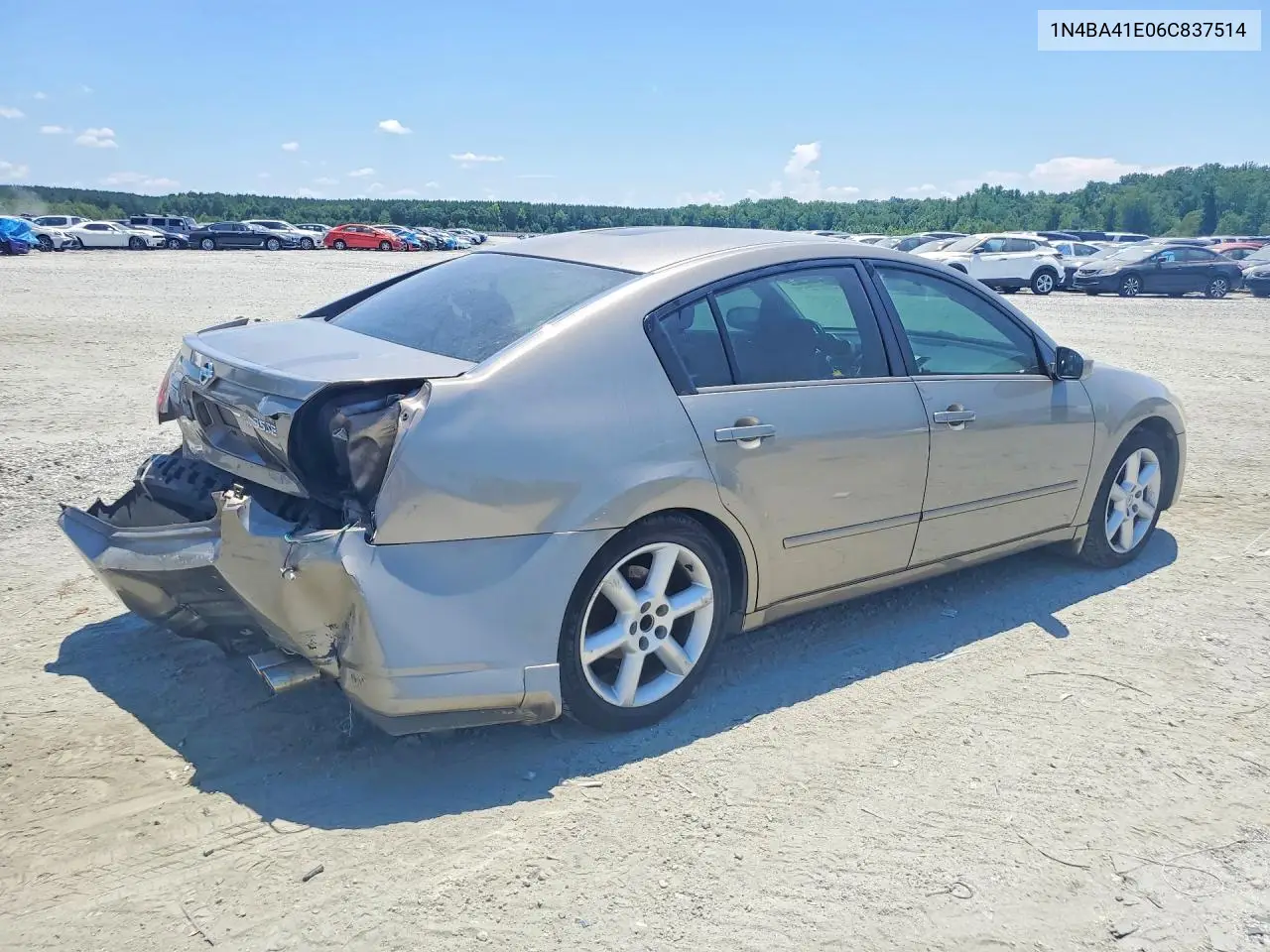 2006 Nissan Maxima 3.5 Se VIN: 1N4BA41E06C837514 Lot: 61179106