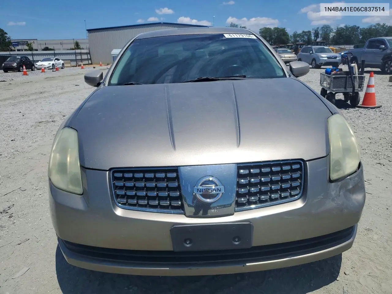 2006 Nissan Maxima 3.5 Se VIN: 1N4BA41E06C837514 Lot: 61179106