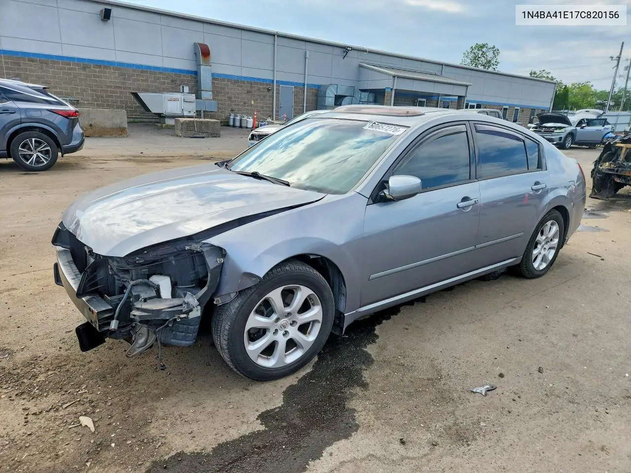 2007 Nissan Maxima Se VIN: 1N4BA41E17C820156 Lot: 60657276