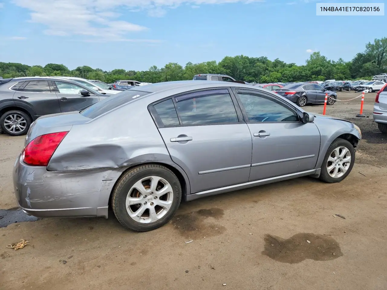 2007 Nissan Maxima Se VIN: 1N4BA41E17C820156 Lot: 60657276