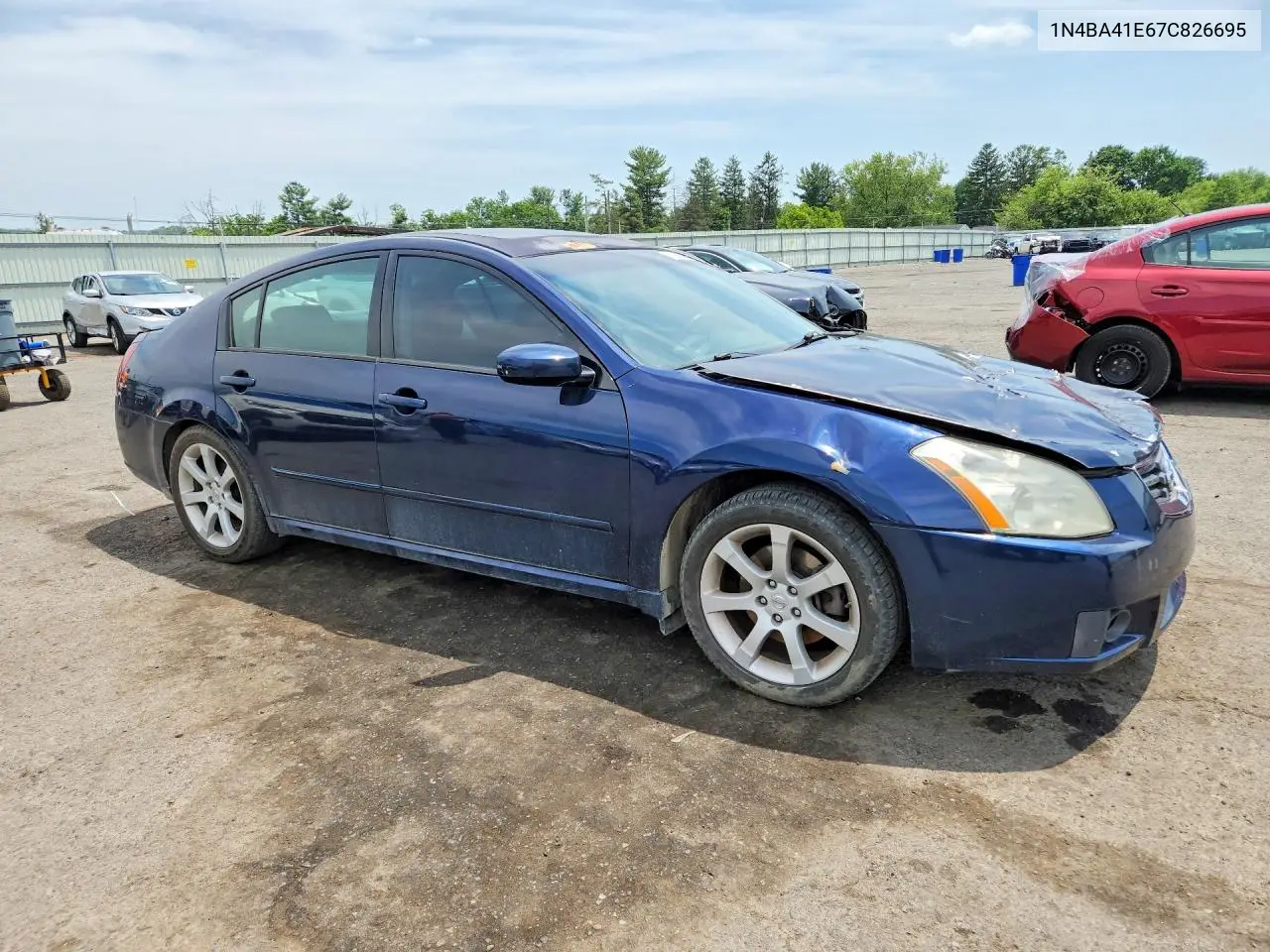 2007 Nissan Maxima 3.5 Se VIN: 1N4BA41E67C826695 Lot: 61243296