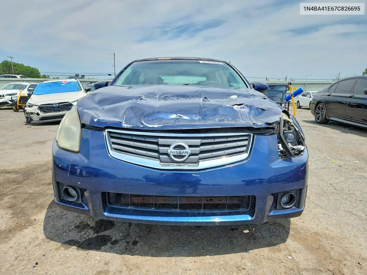 2007 Nissan Maxima 3.5 Se VIN: 1N4BA41E67C826695 Lot: 61243296