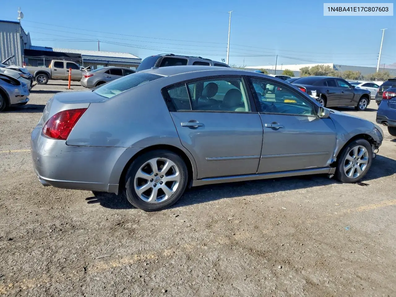 1N4BA41E17C807603 2007 Nissan Maxima Se