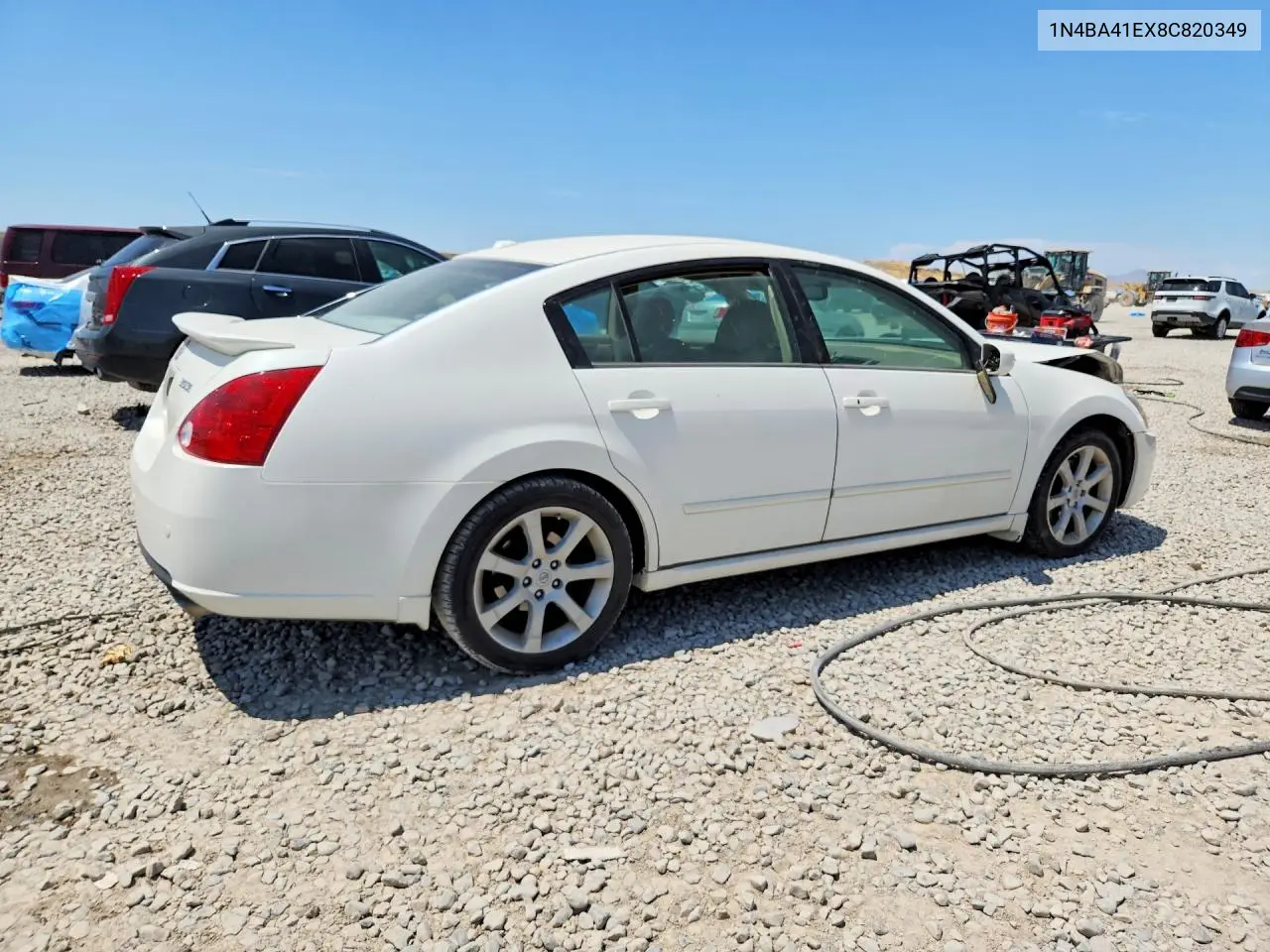 2008 Nissan Maxima 3.5 Se VIN: 1N4BA41EX8C820349 Lot: 61210426