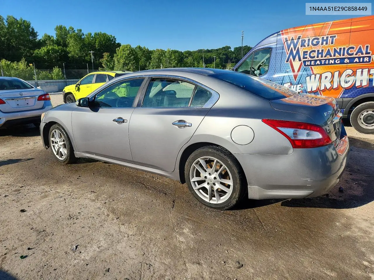 2009 Nissan Maxima 3.5 S VIN: 1N4AA51E29C858449 Lot: 56285376