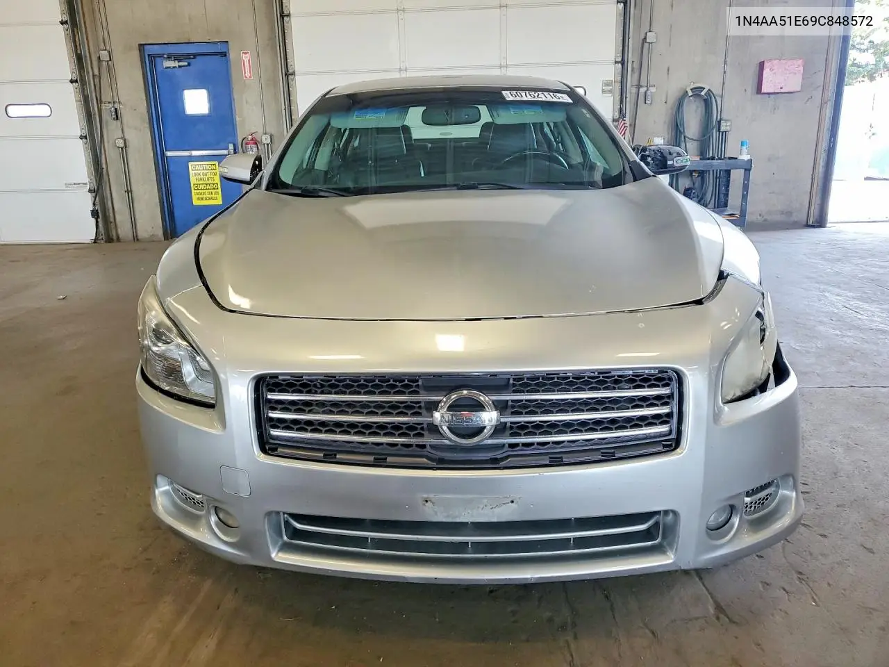 2009 Nissan Maxima 3.5 S VIN: 1N4AA51E69C848572 Lot: 60762116
