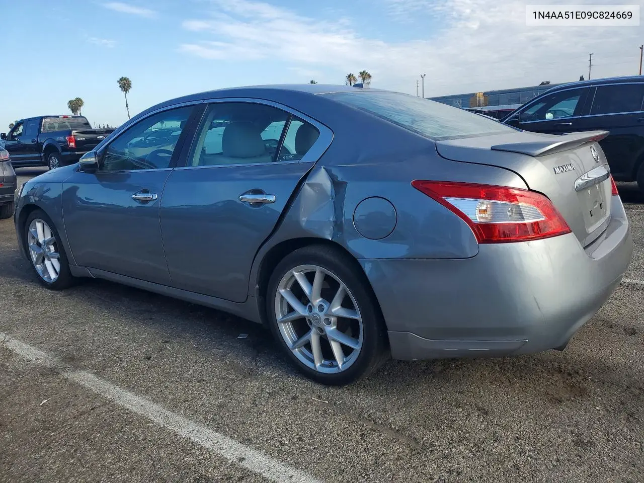 2009 Nissan Maxima 3.5 S VIN: 1N4AA51E09C824669 Lot: 61401416