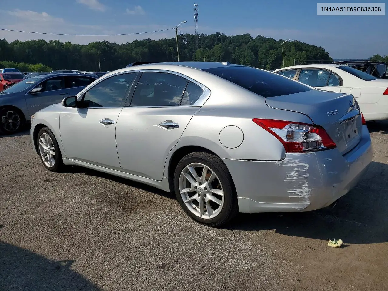 2009 Nissan Maxima 3.5 S VIN: 1N4AA51E69C836308 Lot: 61607546