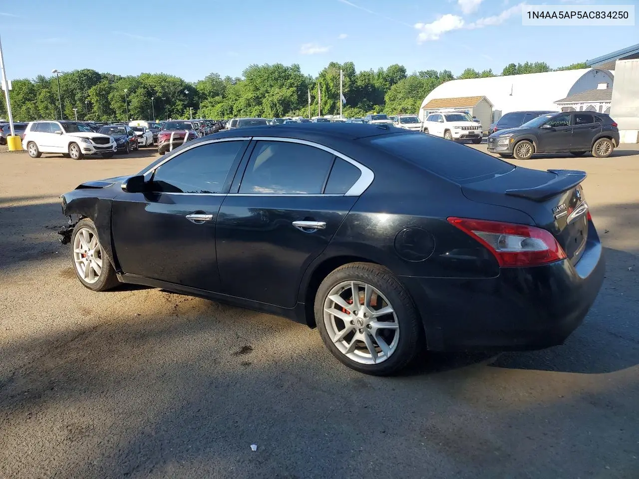 2010 Nissan Maxima 3.5 S VIN: 1N4AA5AP5AC834250 Lot: 60432196