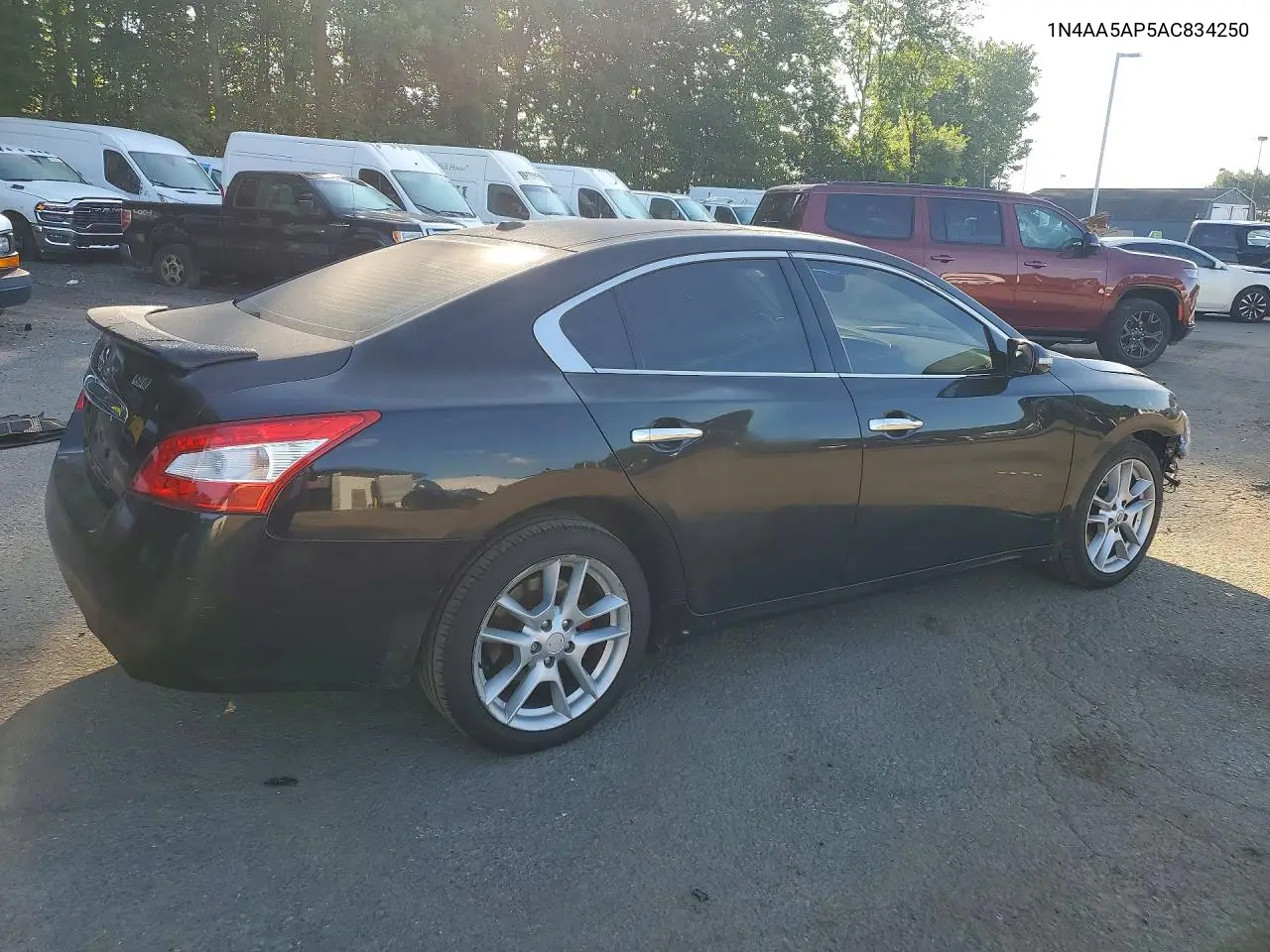2010 Nissan Maxima 3.5 S VIN: 1N4AA5AP5AC834250 Lot: 60432196