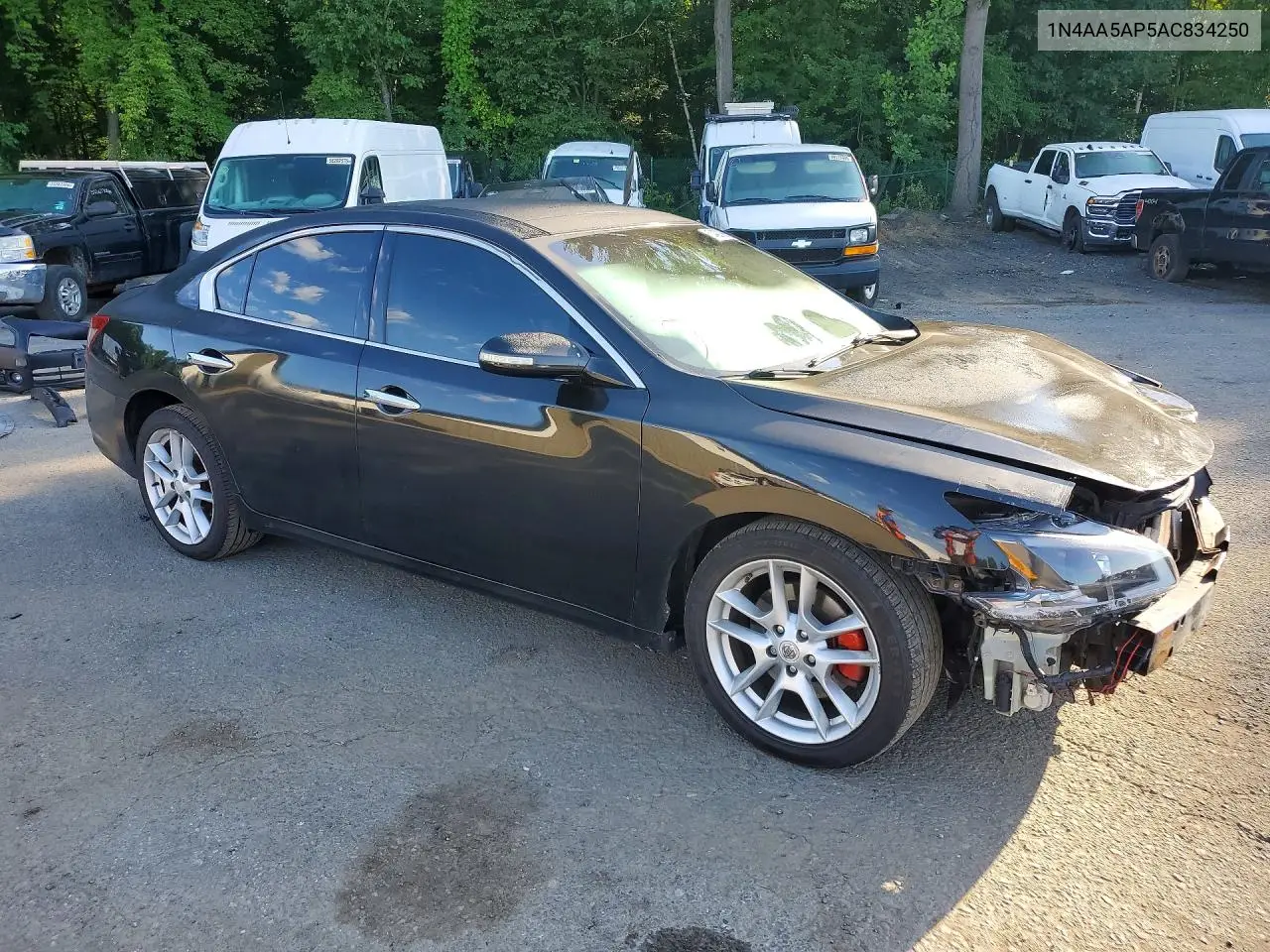 2010 Nissan Maxima 3.5 S VIN: 1N4AA5AP5AC834250 Lot: 60432196
