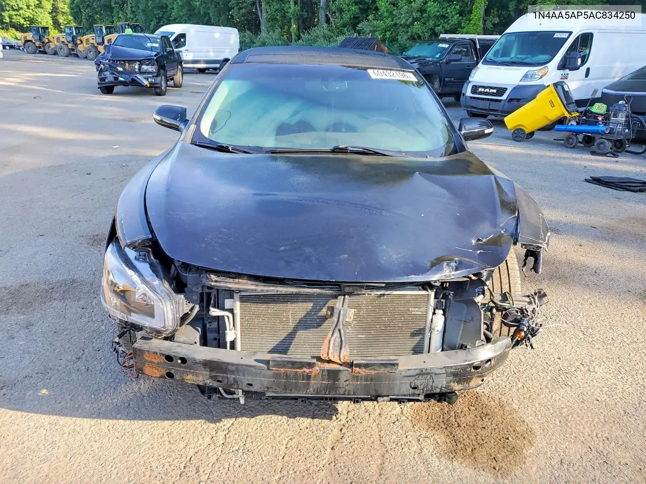 2010 Nissan Maxima 3.5 S VIN: 1N4AA5AP5AC834250 Lot: 60432196