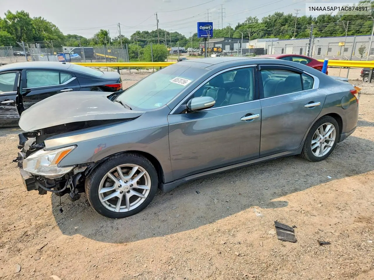2010 Nissan Maxima 3.5 S VIN: 1N4AA5AP1AC874891 Lot: 60570756