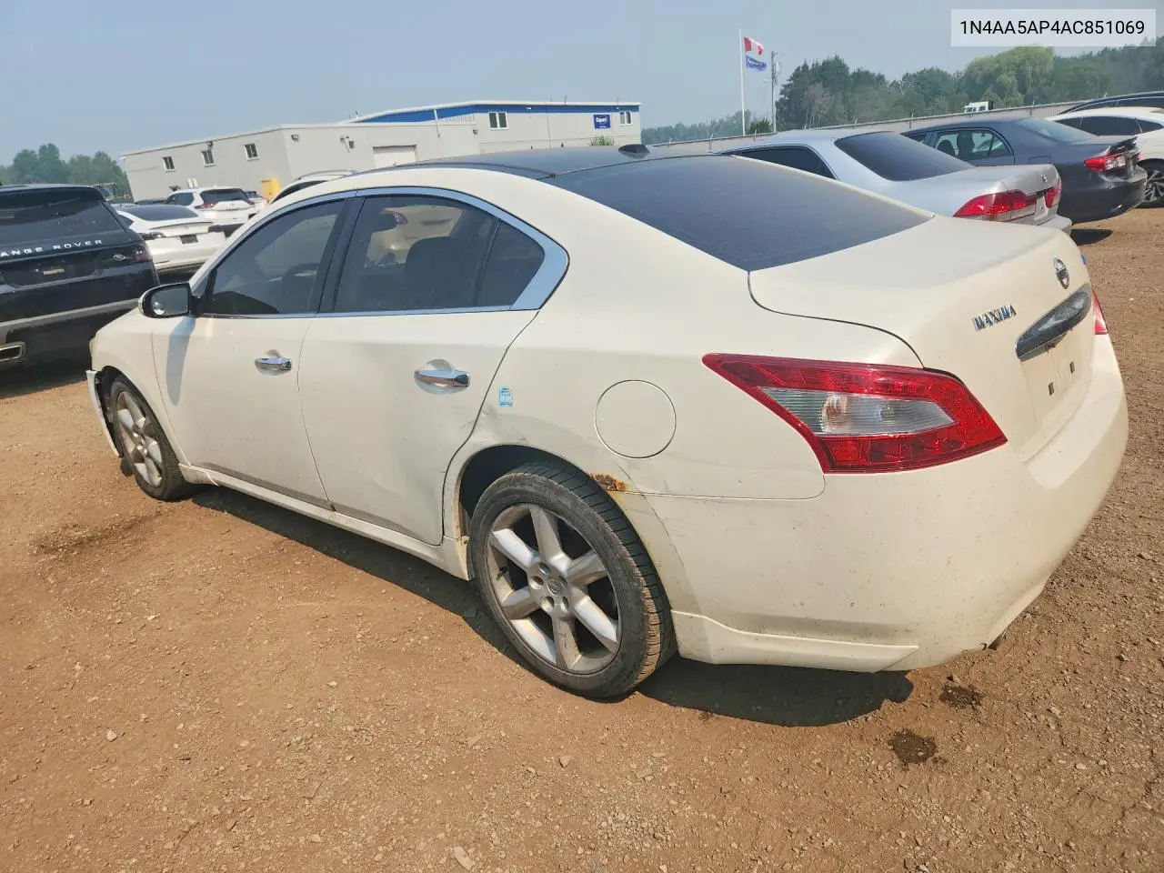 2010 Nissan Maxima 3.5 S VIN: 1N4AA5AP4AC851069 Lot: 60590376