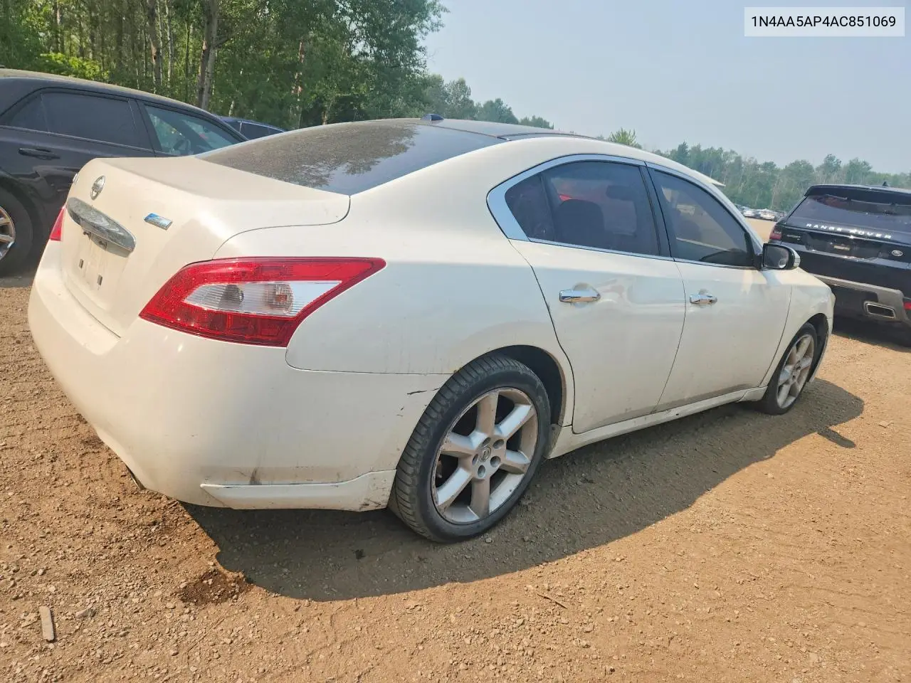 2010 Nissan Maxima 3.5 S VIN: 1N4AA5AP4AC851069 Lot: 60590376