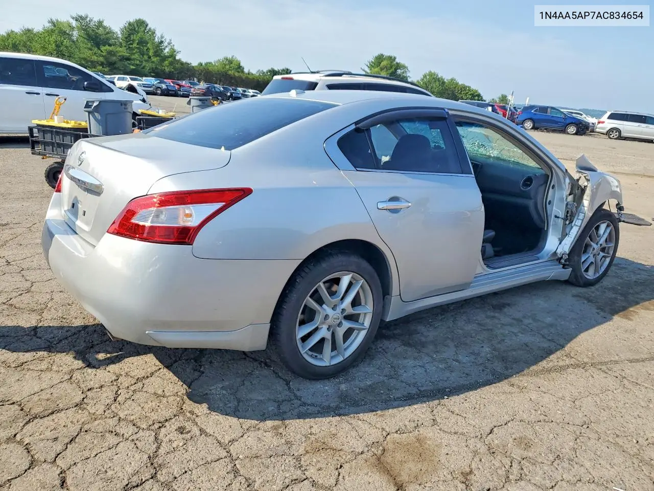 2010 Nissan Maxima 3.5 S VIN: 1N4AA5AP7AC834654 Lot: 61130966