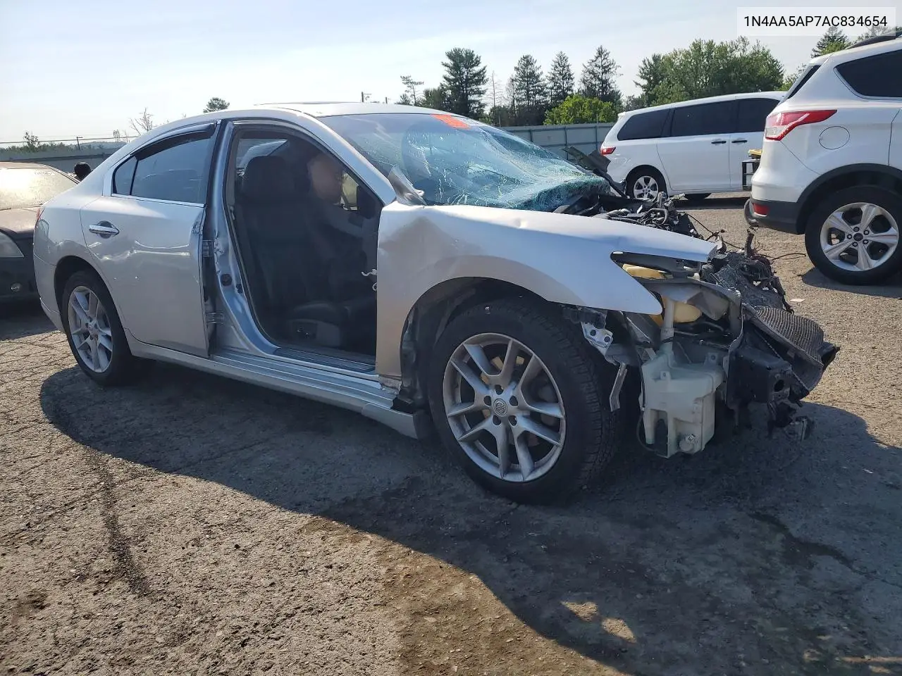 2010 Nissan Maxima 3.5 S VIN: 1N4AA5AP7AC834654 Lot: 61130966