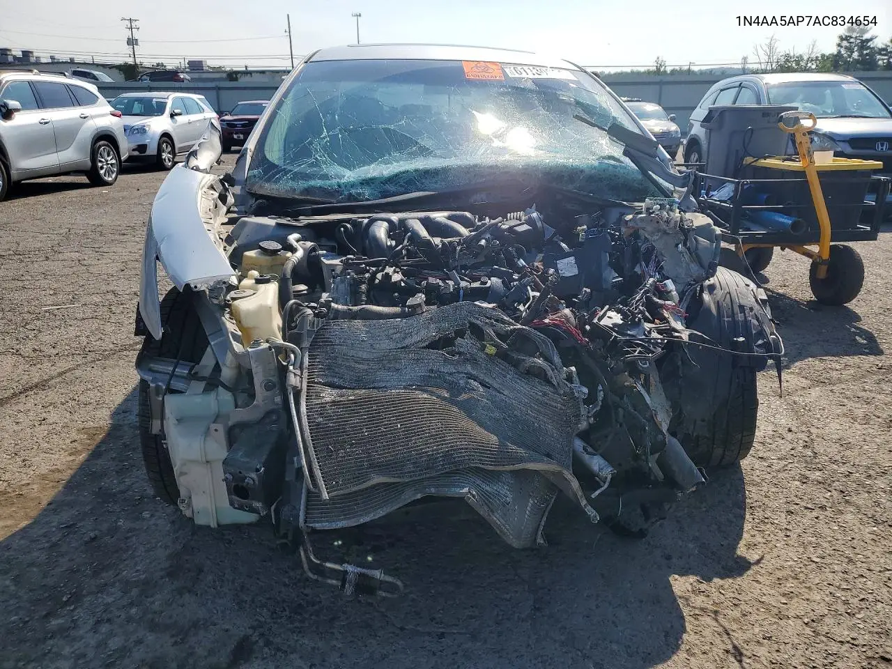 2010 Nissan Maxima 3.5 S VIN: 1N4AA5AP7AC834654 Lot: 61130966
