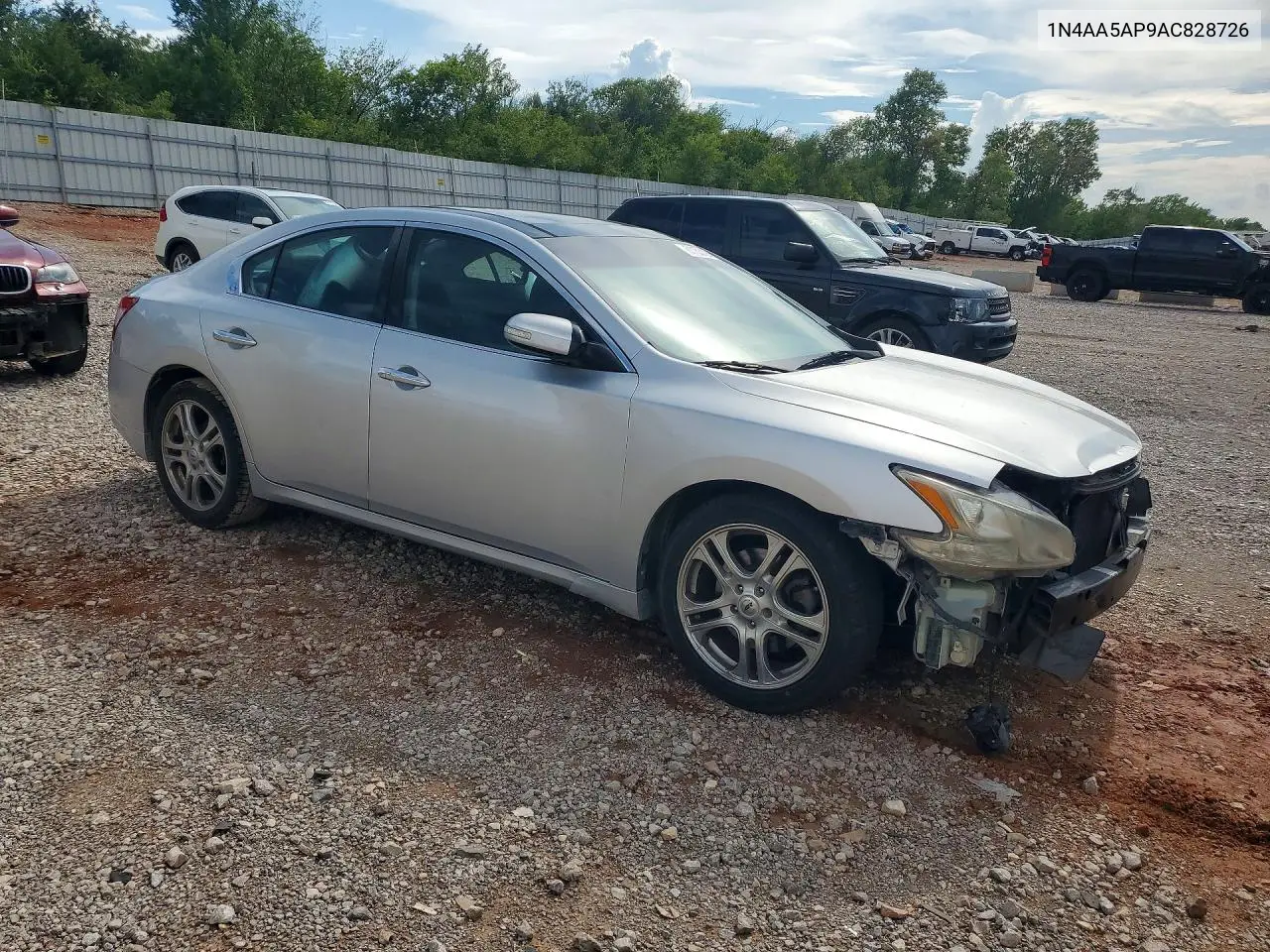 2010 Nissan Maxima 3.5 S VIN: 1N4AA5AP9AC828726 Lot: 61153126