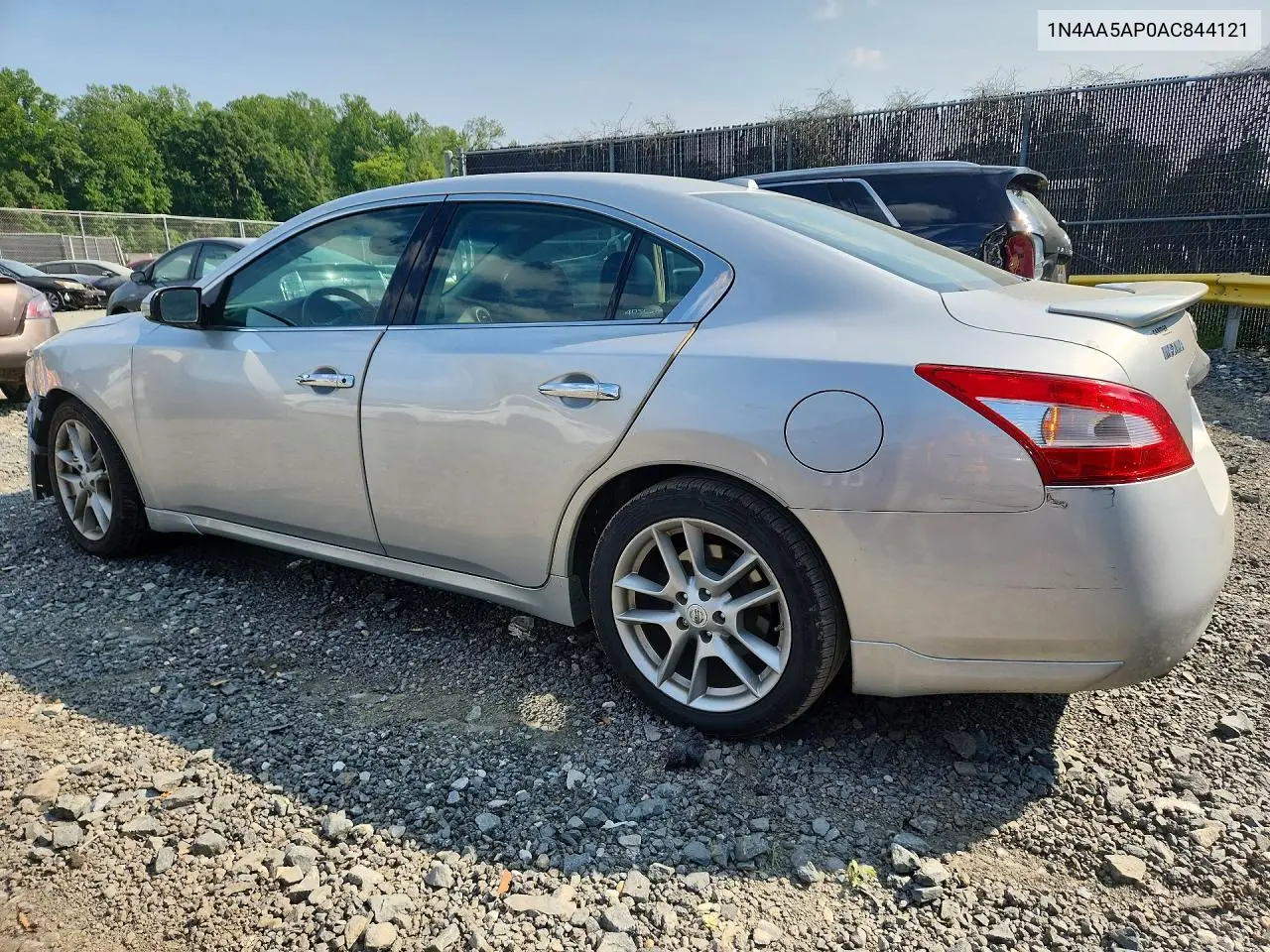 2010 Nissan Maxima 3.5 S VIN: 1N4AA5AP0AC844121 Lot: 61513526