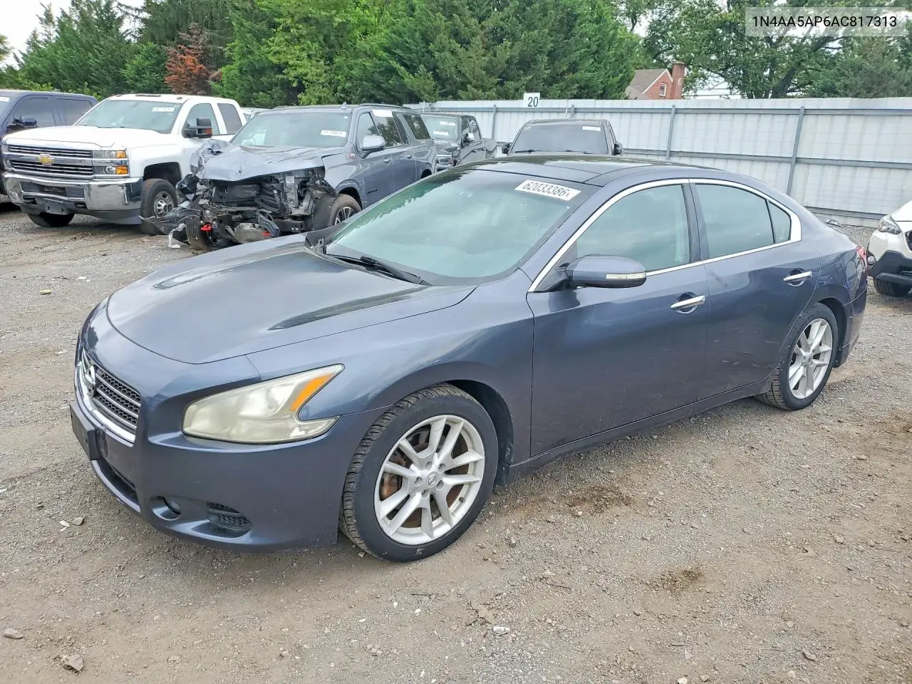 2010 Nissan Maxima 3.5 S VIN: 1N4AA5AP6AC817313 Lot: 62033386