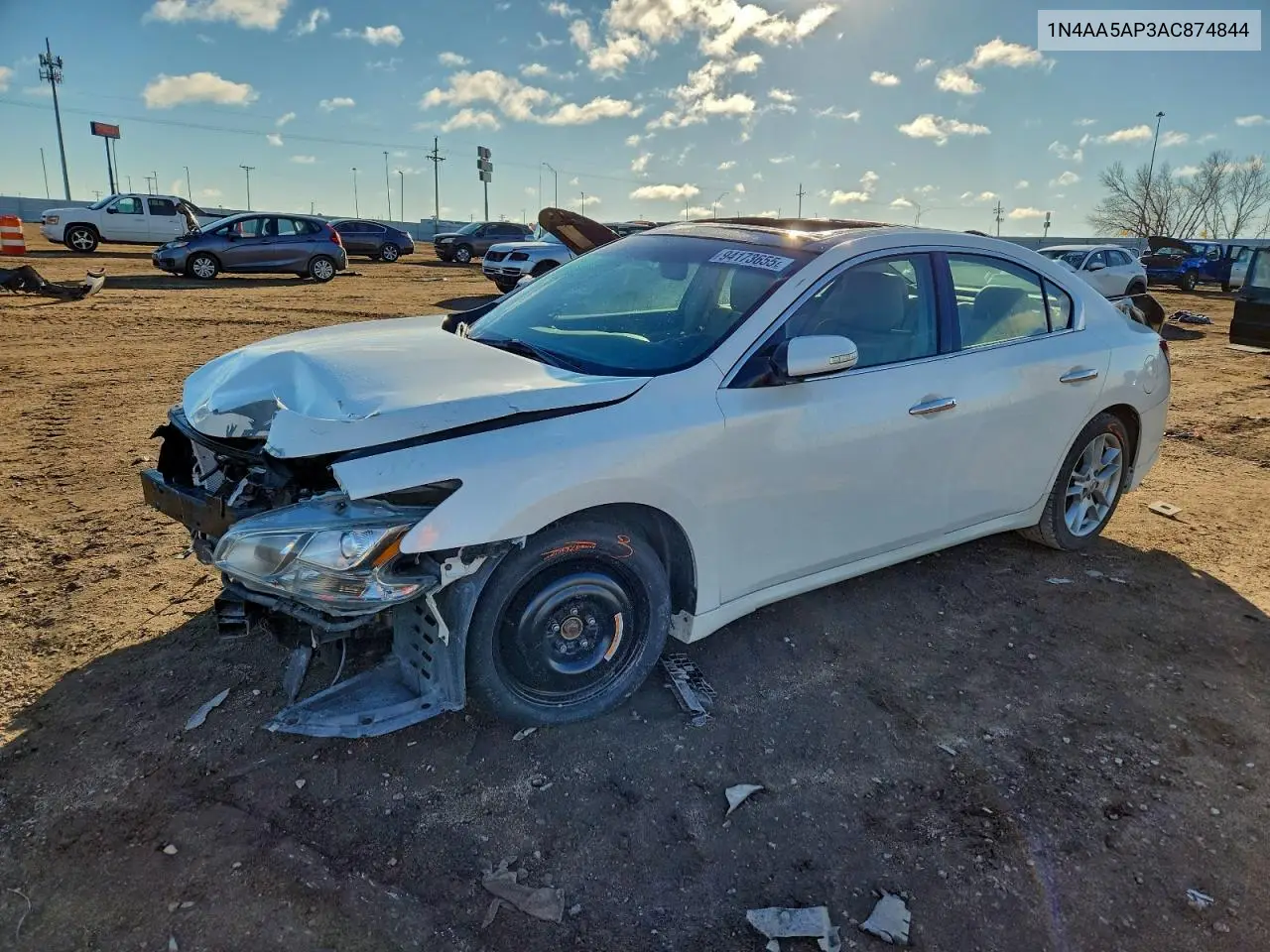 1N4AA5AP3AC874844 2010 Nissan Maxima S