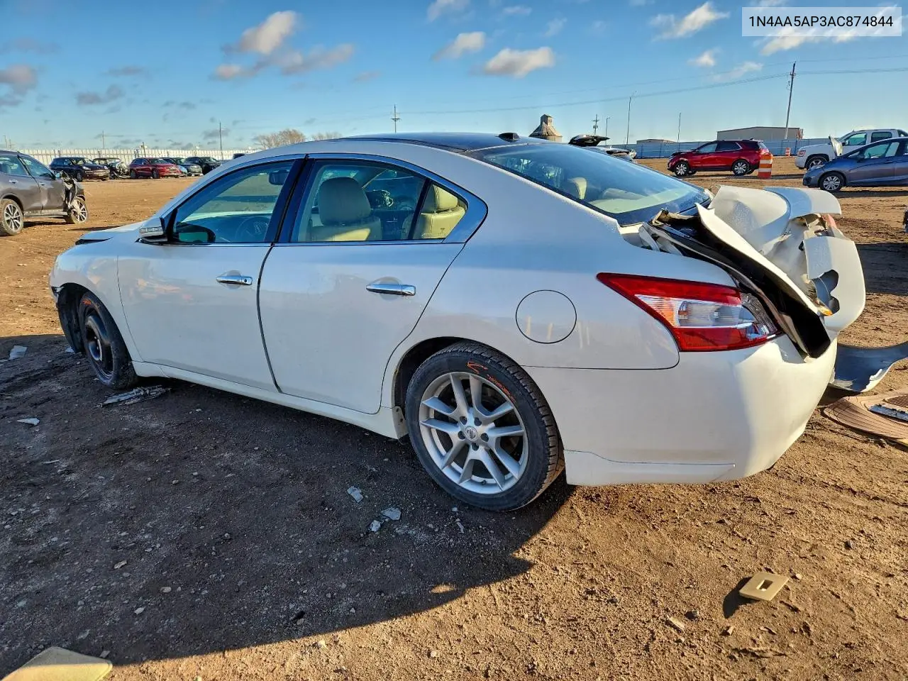 1N4AA5AP3AC874844 2010 Nissan Maxima S