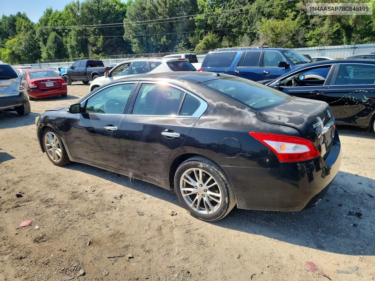 2011 Nissan Maxima 3.5 S VIN: 1N4AA5AP7BC845199 Lot: 59250356