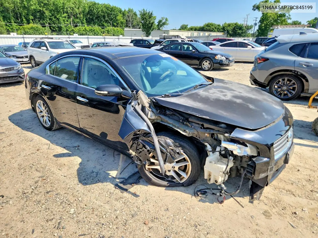 2011 Nissan Maxima 3.5 S VIN: 1N4AA5AP7BC845199 Lot: 59250356