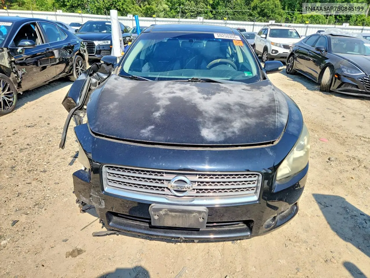 2011 Nissan Maxima 3.5 S VIN: 1N4AA5AP7BC845199 Lot: 59250356