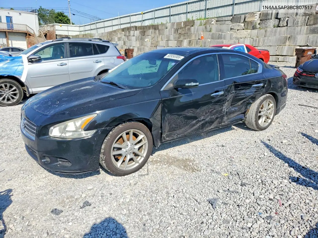 2011 Nissan Maxima 3.5 S VIN: 1N4AA5AP3BC807517 Lot: 60956986