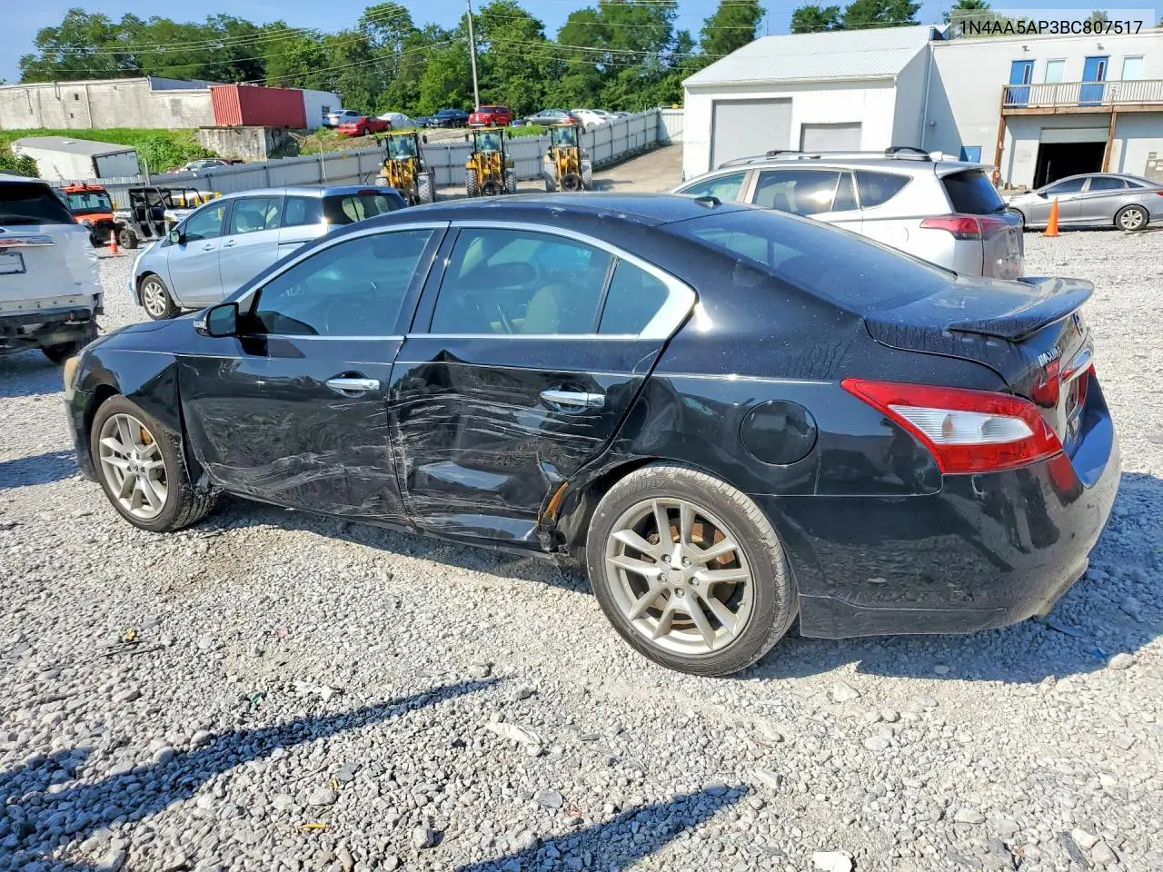 2011 Nissan Maxima 3.5 S VIN: 1N4AA5AP3BC807517 Lot: 60956986