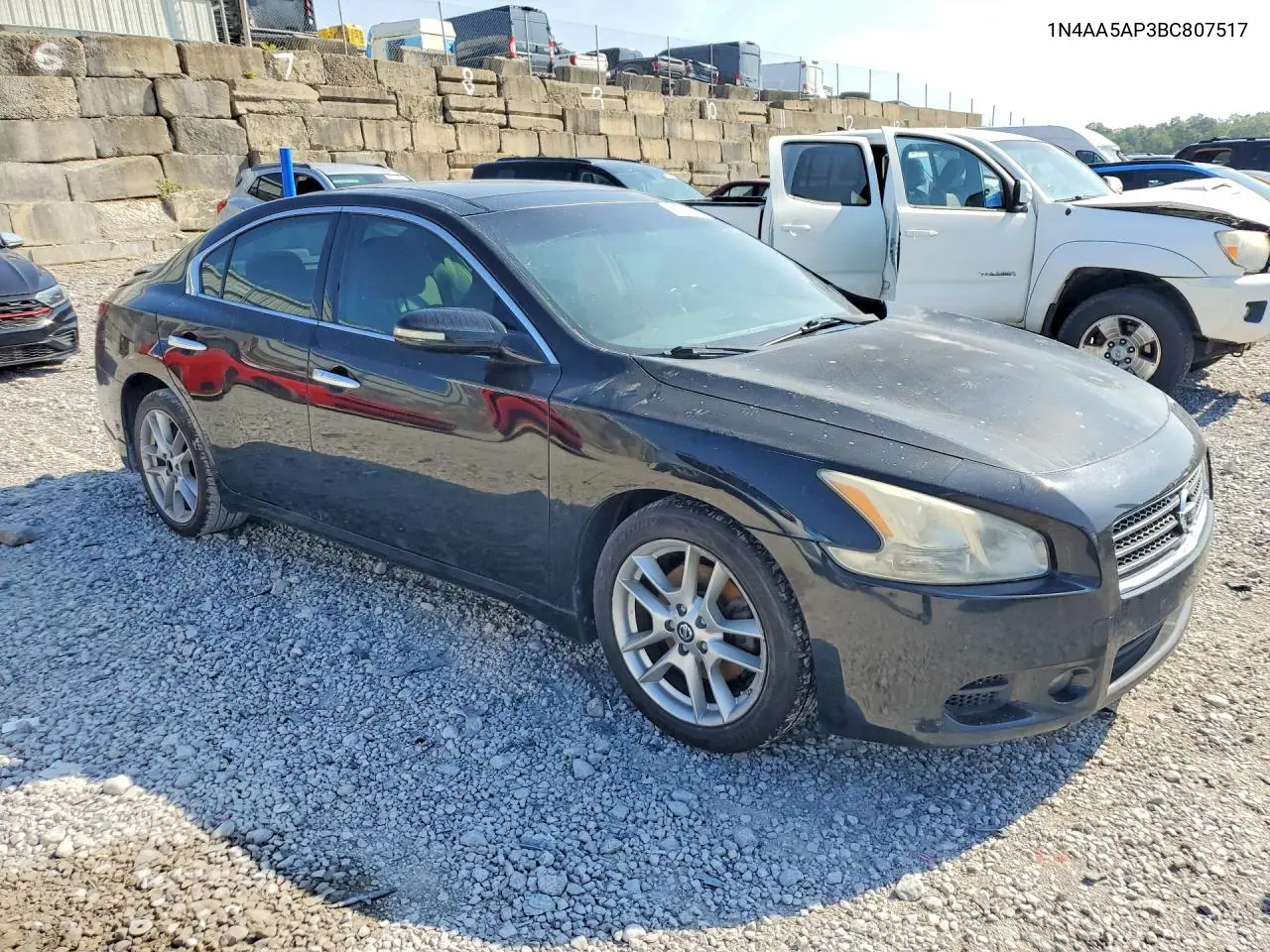 2011 Nissan Maxima 3.5 S VIN: 1N4AA5AP3BC807517 Lot: 60956986