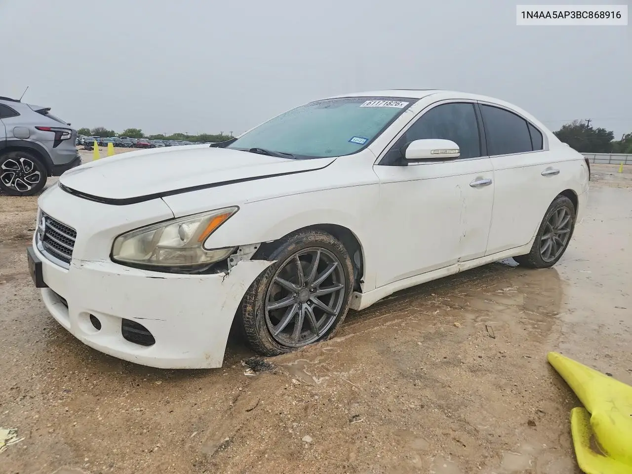 2011 Nissan Maxima 3.5 S VIN: 1N4AA5AP3BC868916 Lot: 61171826