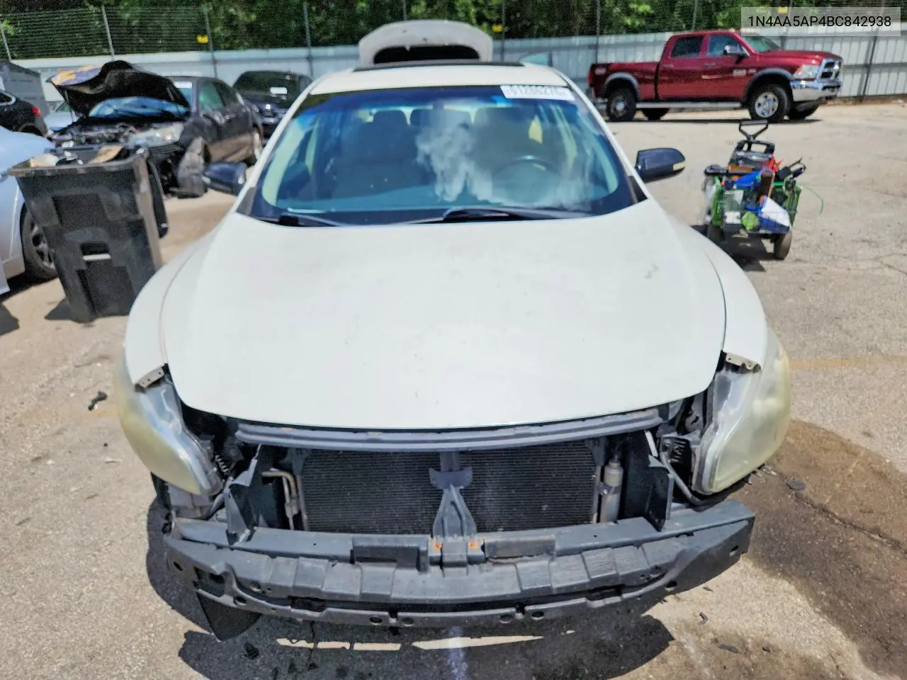 2011 Nissan Maxima 3.5 S VIN: 1N4AA5AP4BC842938 Lot: 61286276