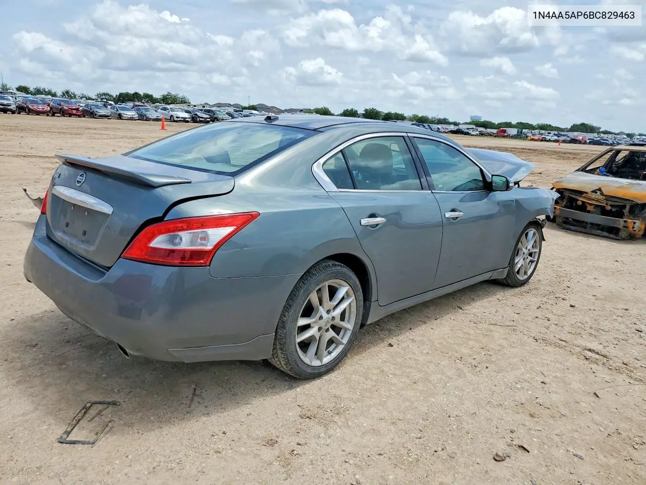 2011 Nissan Maxima 3.5 S VIN: 1N4AA5AP6BC829463 Lot: 61595126
