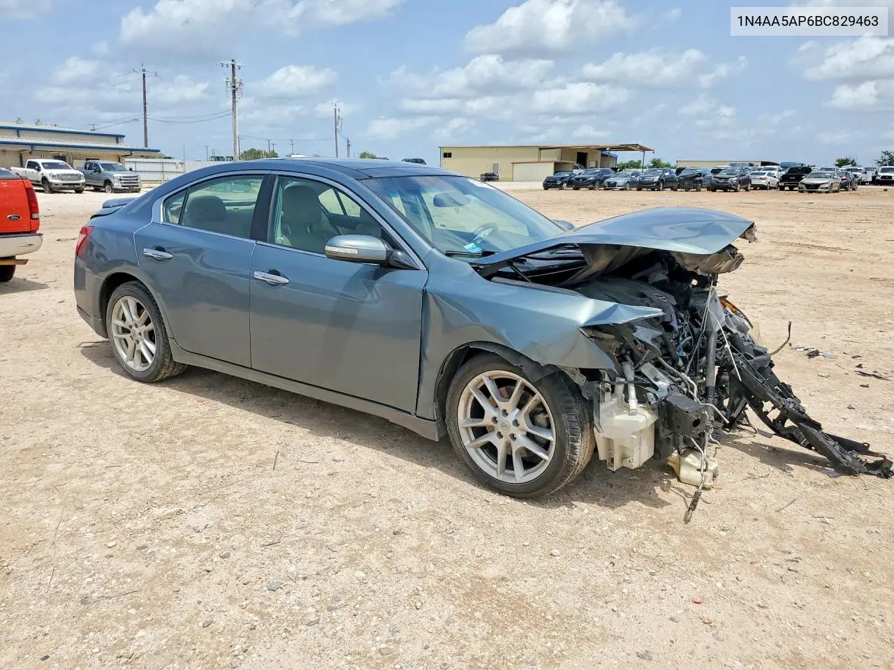 2011 Nissan Maxima 3.5 S VIN: 1N4AA5AP6BC829463 Lot: 61595126