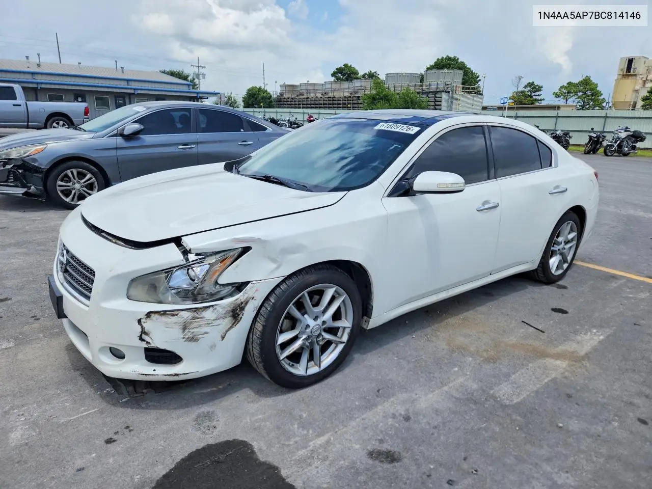 2011 Nissan Maxima S/Sv VIN: 1N4AA5AP7BC814146 Lot: 61609126