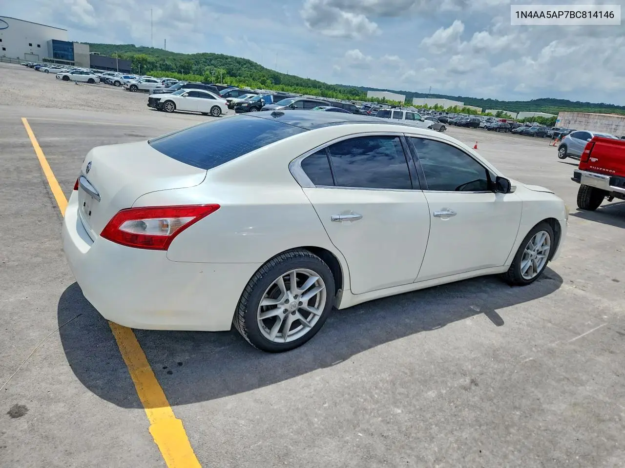 2011 Nissan Maxima S/Sv VIN: 1N4AA5AP7BC814146 Lot: 61609126