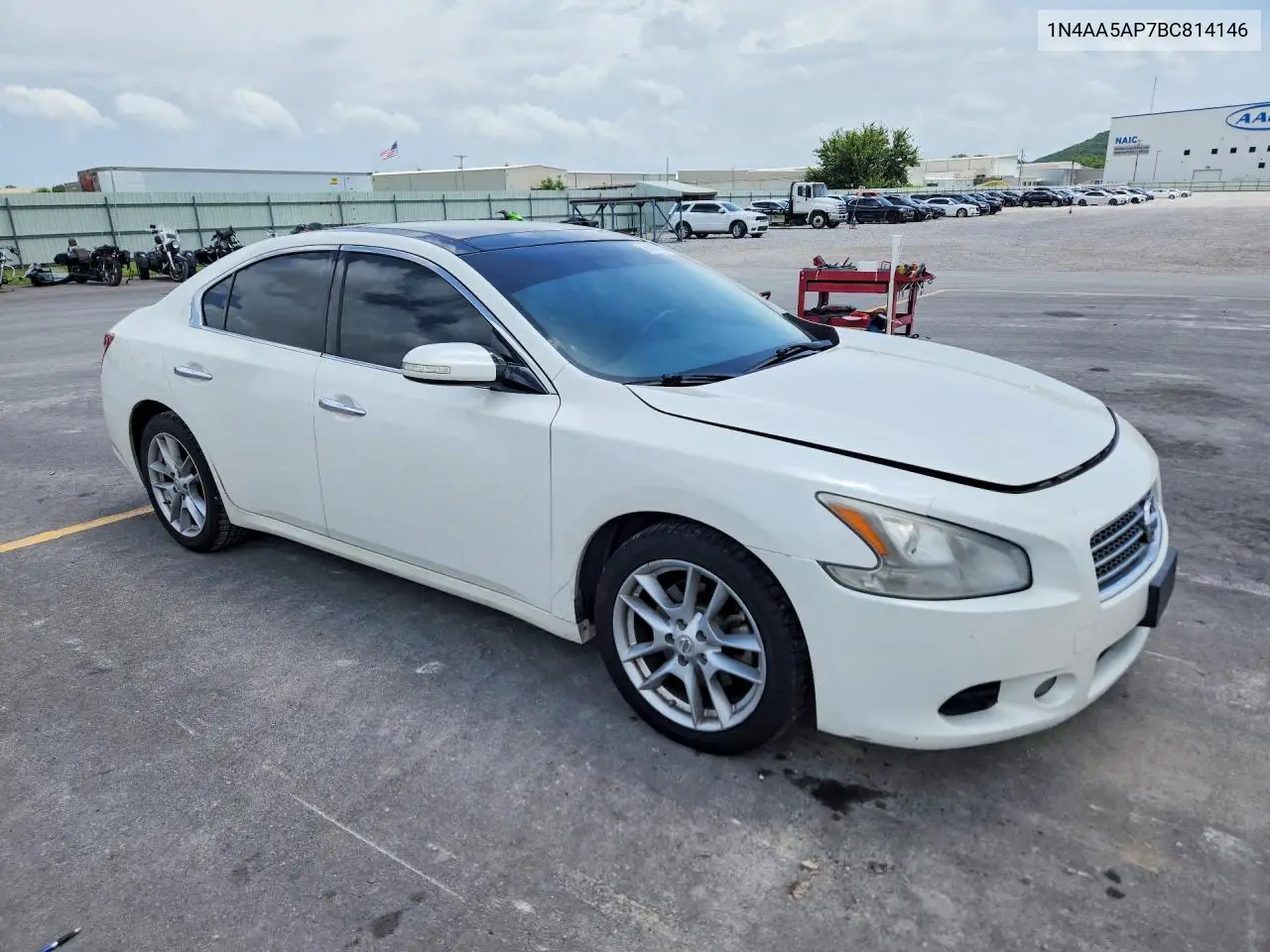 2011 Nissan Maxima S/Sv VIN: 1N4AA5AP7BC814146 Lot: 61609126