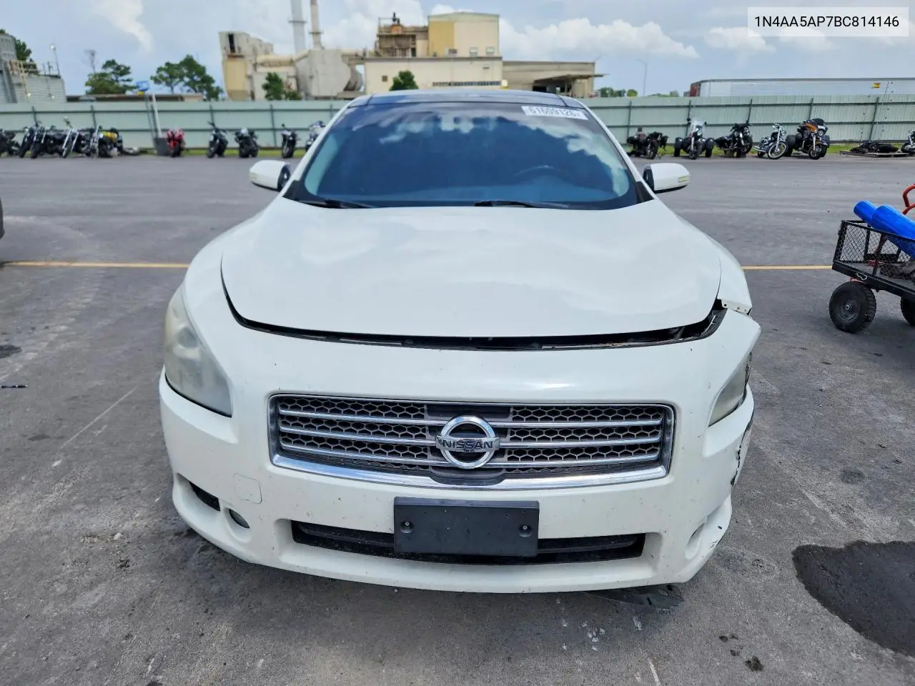 2011 Nissan Maxima S/Sv VIN: 1N4AA5AP7BC814146 Lot: 61609126