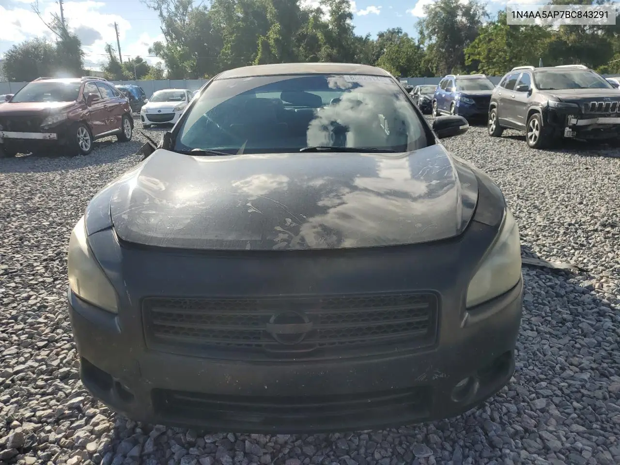 1N4AA5AP7BC843291 2011 Nissan Maxima S